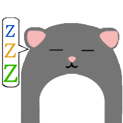 [LINEスタンプ] Egg Mouse Always sleepy