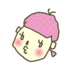 [LINEスタンプ] ころころ顔たち