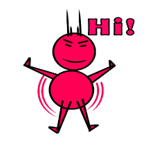 [LINEスタンプ] Pink Insect