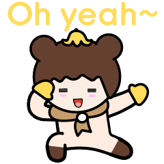 [LINEスタンプ] Bona ＆ Sumo: Super Twins Stickers