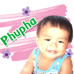 [LINEスタンプ] I'm Phupha！