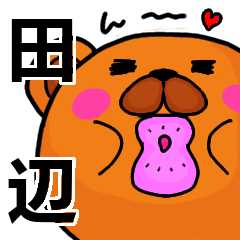 [LINEスタンプ] 田辺より愛を込めて（名前スタンプ）