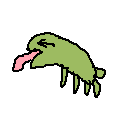 [LINEスタンプ] コモドドラゴン