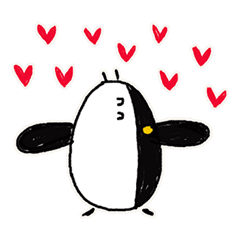 [LINEスタンプ] Easy-to-use-Penguins
