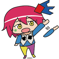 [LINEスタンプ] Rookie Magic Girl