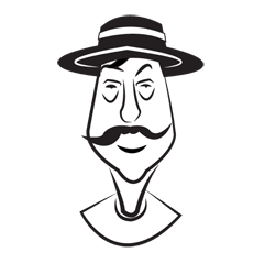 [LINEスタンプ] Uncle's mustache