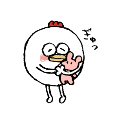 [LINEスタンプ] まるチキくん