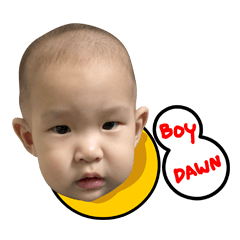 [LINEスタンプ] Boy Dawn