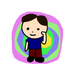 [LINEスタンプ] happy brother meng