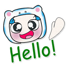 [LINEスタンプ] ...My name is Kohaku...^^