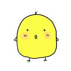 [LINEスタンプ] ひよこぴよぴよ