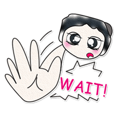 [LINEスタンプ] .. My name is Masaru...