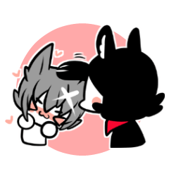 [LINEスタンプ] Amo and Dona