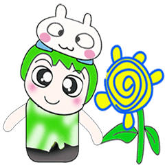 [LINEスタンプ] Mr. Kayama and rabbit..^_^