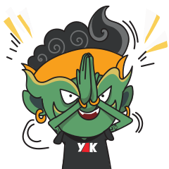 [LINEスタンプ] YAKTHAI SOCIETY