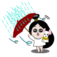 [LINEスタンプ] Nongjook and jeejy Part 1