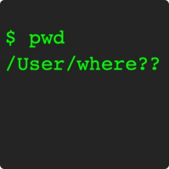 [LINEスタンプ] 【第2段】意思表示するコマンド達 pwdとcd