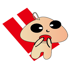 [LINEスタンプ] Mushroom in a day