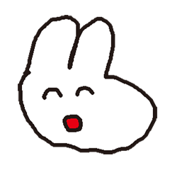 [LINEスタンプ] うさぎのひょん助