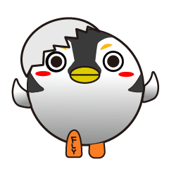 [LINEスタンプ] penguin is me