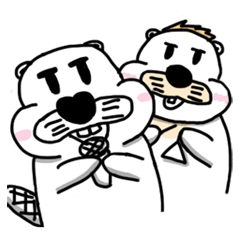 [LINEスタンプ] Wite's Life
