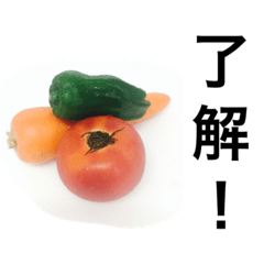 [LINEスタンプ] 北海道の野菜だよ！