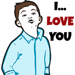 [LINEスタンプ] Jaden and Jack