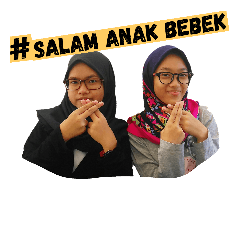 [LINEスタンプ] si Anak Bebek