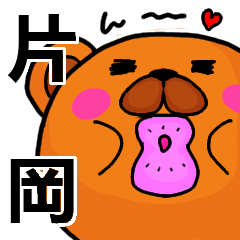 [LINEスタンプ] 片岡より愛を込めて（名前スタンプ）