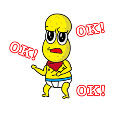 [LINEスタンプ] オシャレになりたい！ピーナッツくん1