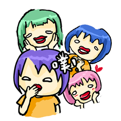 [LINEスタンプ] Fangirl A-zee