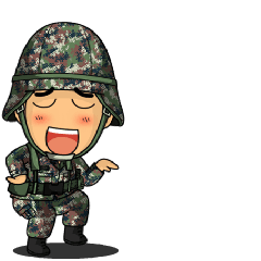 [LINEスタンプ] Royal Thai Army Animated 3