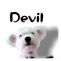 [LINEスタンプ] Big Ear Devil