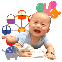 [LINEスタンプ] Baby every day.