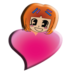 [LINEスタンプ] Heart of love